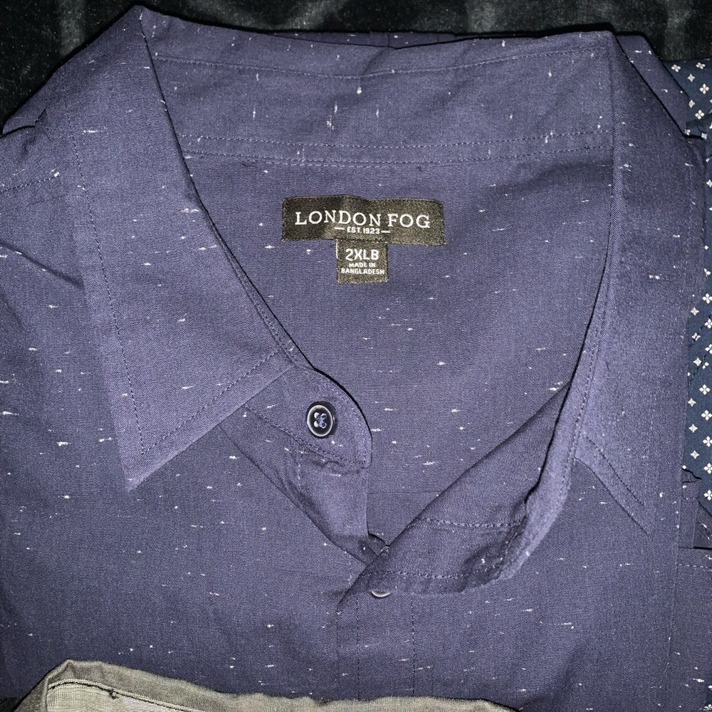 Lot of 4 Shirts Button-Up Short-Sleeve 2XL